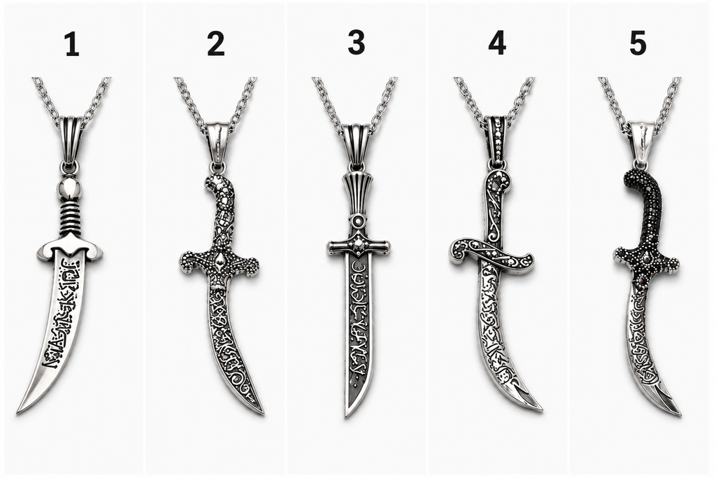 Zulfiqar Necklaces