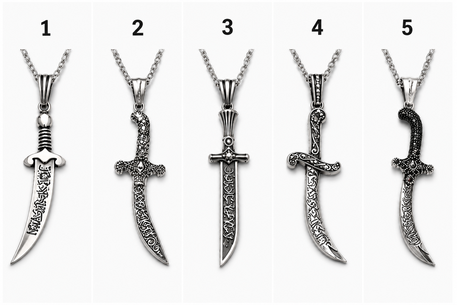 Zulfiqar Necklaces