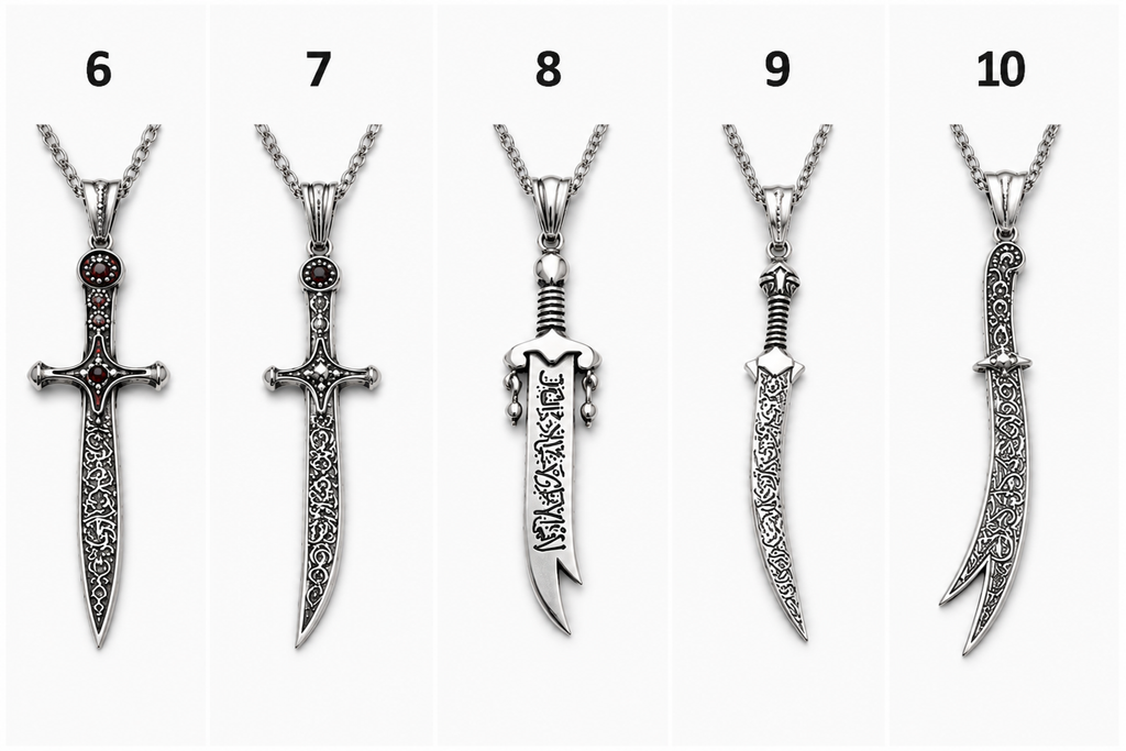 Zulfiqar Necklaces