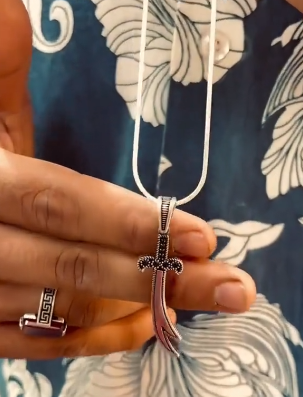 Trending Zulfiqar Sword Pendant