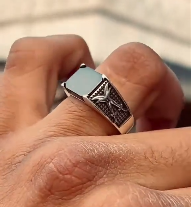 Zulfiqar Karra Ring Set